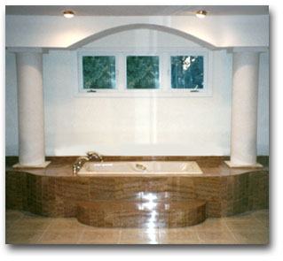 Rojo Alicante 12" x 12" Marble Bath
